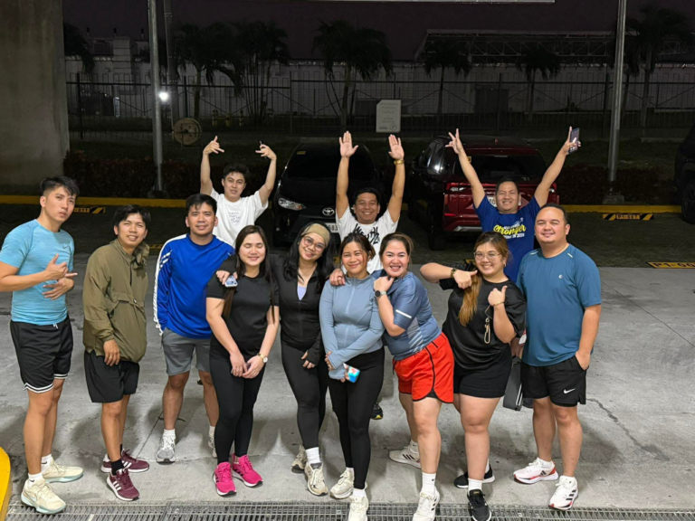 Mcton Pharma Team Hits the Pavement for an Afternoon Run